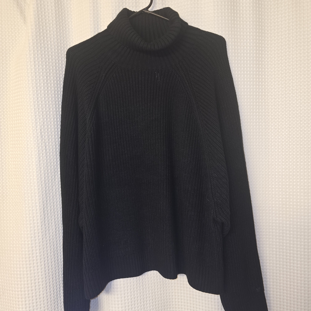 Victoria's Secret Black Turtleneck Sweater